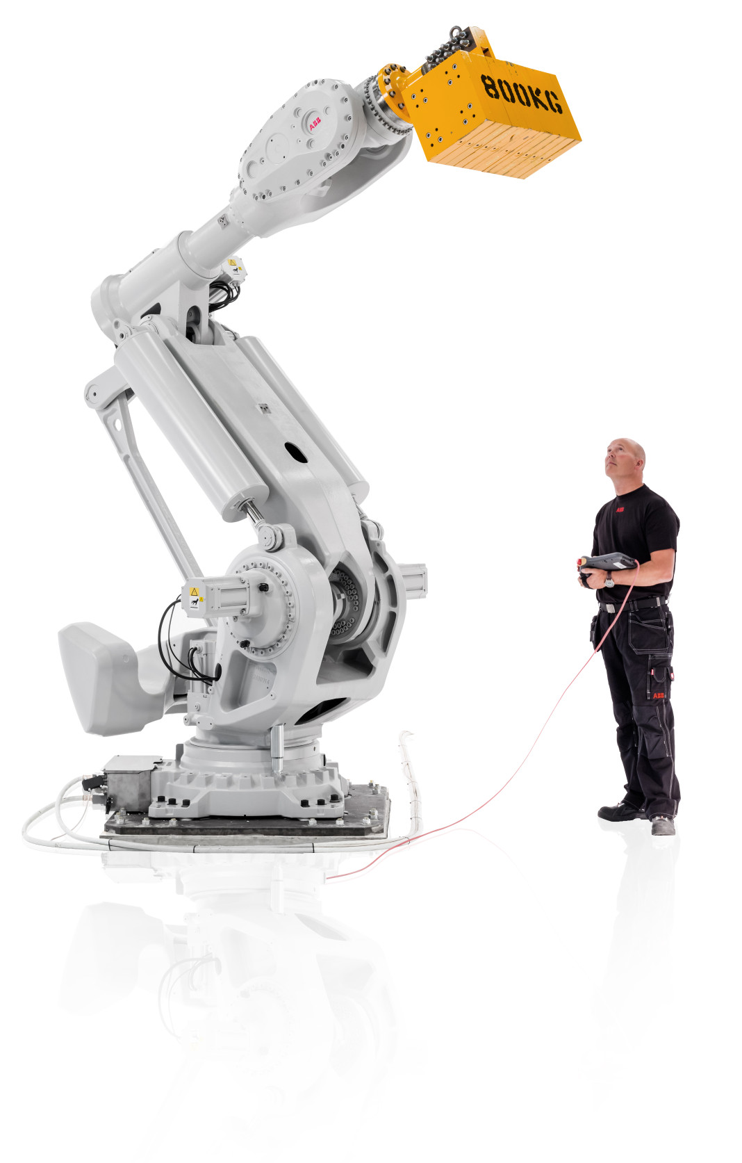 IRB 8700 with person