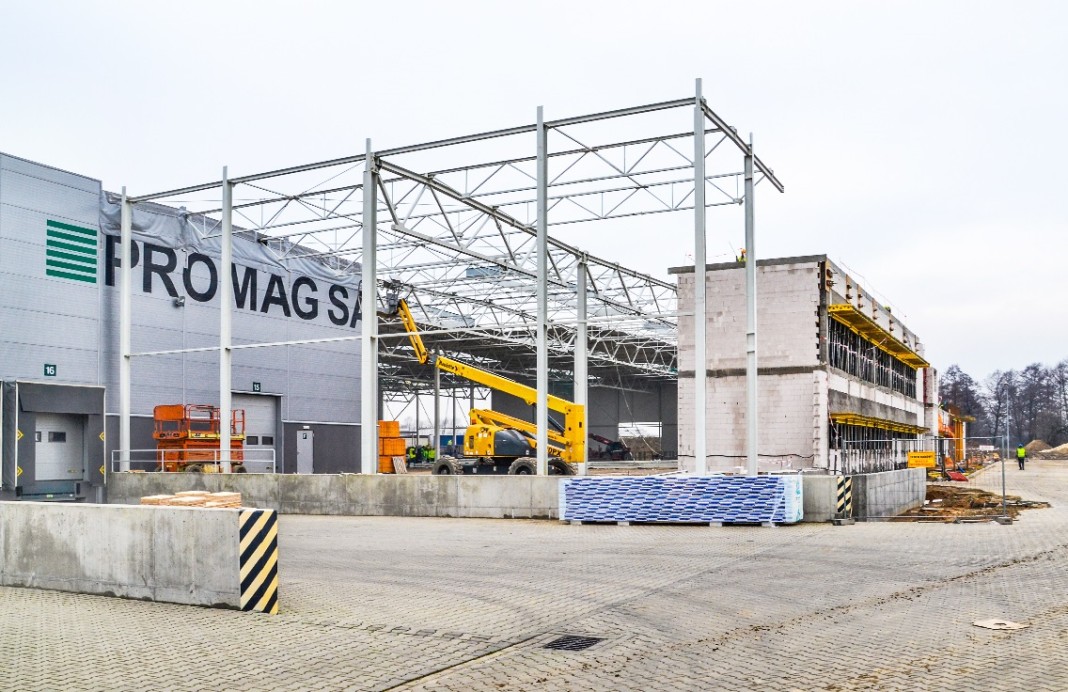 Koninko_budowa_centrum_logistycznego_PROMAG