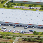 Budova 1 P3 Prague D11 - vizualizace